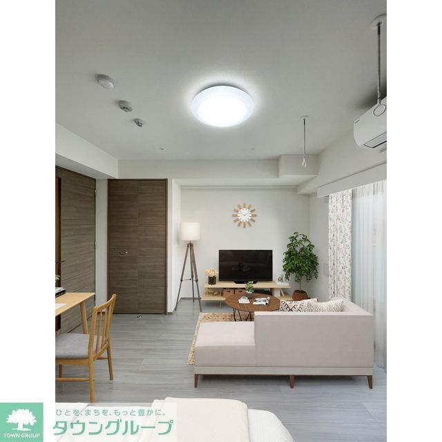 居室・リビング　家具・調度品等はCG加工です。実際の賃貸住居には含まれません