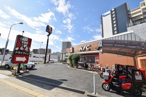 飲食店　ケンタッキーフライドチキン 芦原橋店（飲食店）まで1080m