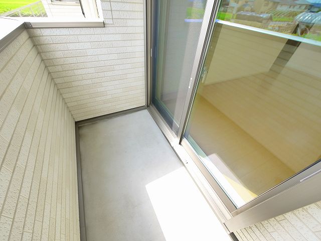 バルコニー　広々としたバルコニーです