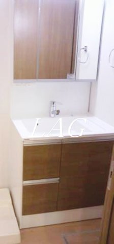 洗面設備　洗面台です。
