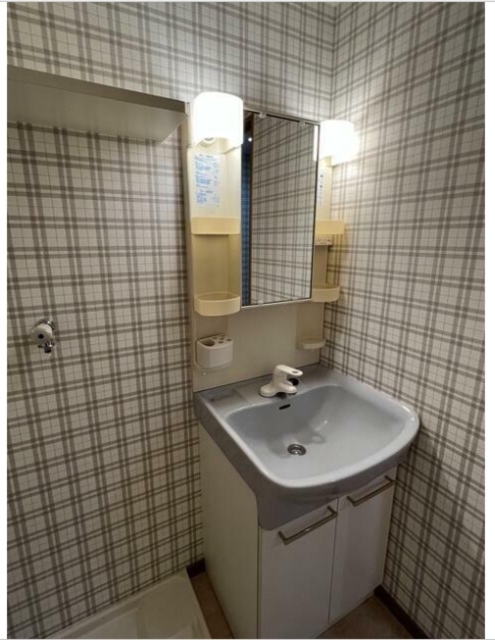 洗面設備　別部屋参考写真です