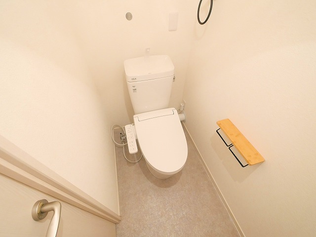 トイレ　トイレもきれいです
