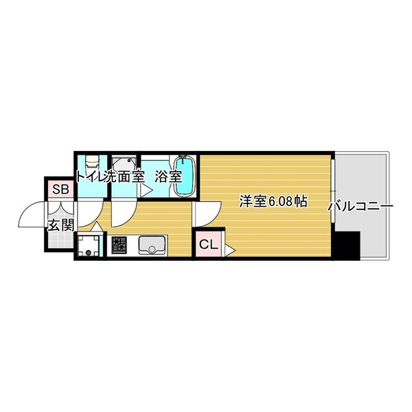 THE GARNET SUITE RESIDENCE 京都駅南の間取り写真