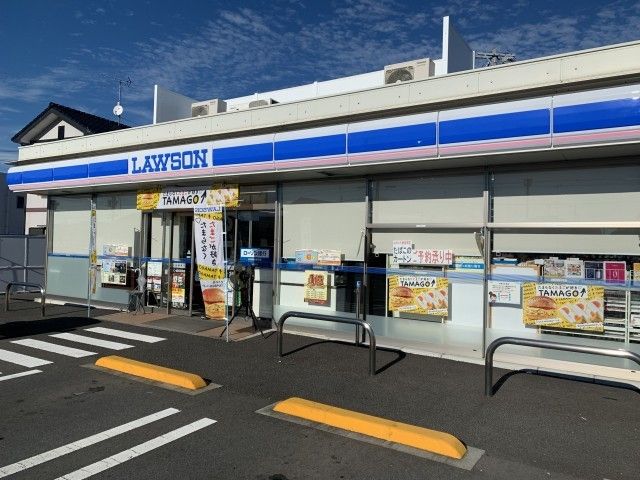 コンビニ　ローソン 袋井浅羽店（コンビニ）まで550m