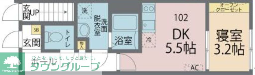 カインドネス小田急相模原VIIの間取り写真