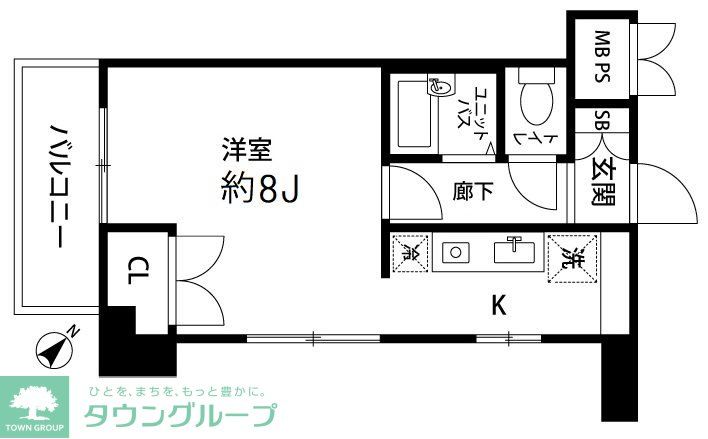 ルーブル西五反田の間取り写真