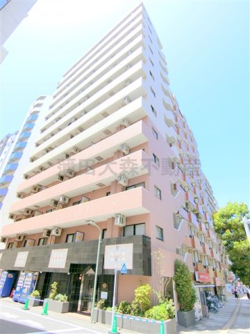 建物外観　2001年10月築　SRC鉄骨鉄筋コンクリート造地上13階建