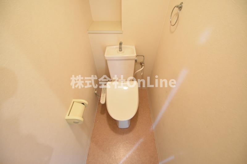 近鉄けいはんな線 吉田駅 徒歩4分 7階建 築34年のトイレ写真