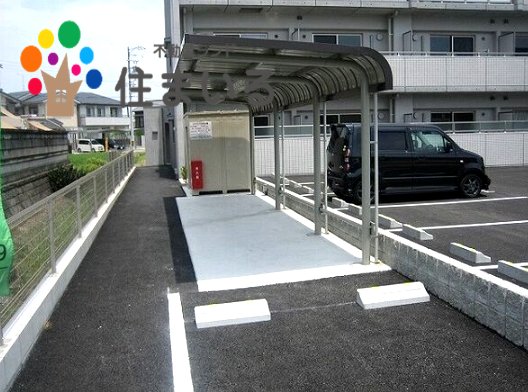 名鉄西尾線 桜井駅 徒歩15分 3階建 築18年の外観写真