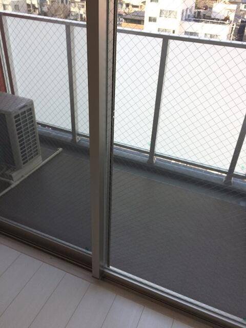 バルコニー　広いバルコニーです