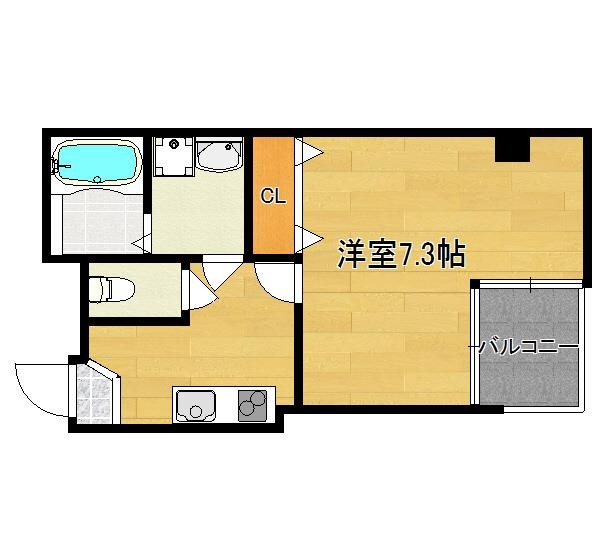 ウィンダム智恵光院の間取り写真
