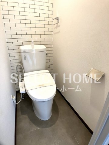 トイレ　ゆったりとした空間のトイレです