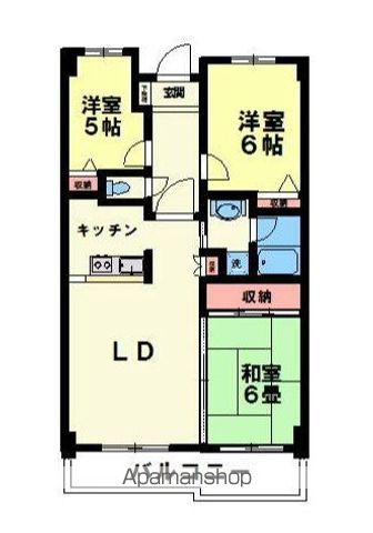 キャピタルステートの間取り写真