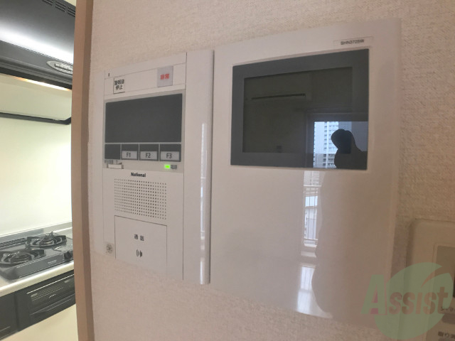 その他　インターフォンです。来客があってもすぐ確認できます。