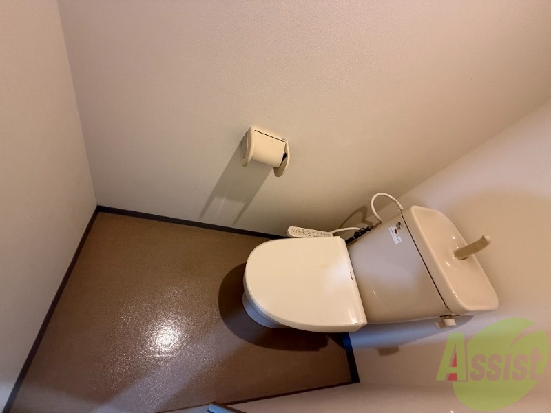 トイレ　トイレの写真です。シンプルで使いやすそうですね。