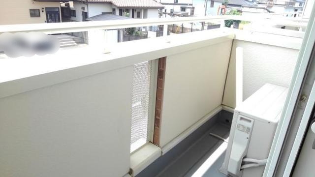 バルコニー　図面と現状に相違がある場合には現状を優先