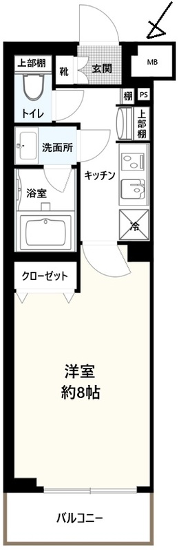 DIPS明大前-ディップス明大前-の間取り写真