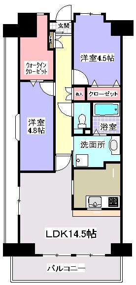 クエスタ柏の間取り写真