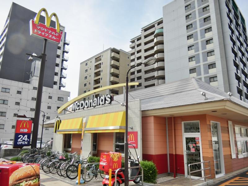 飲食店　マクドナルド舟入店（飲食店）まで490m