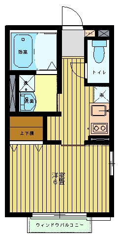 東急東横線 都立大学駅 徒歩7分 2階建 築26年の間取り写真