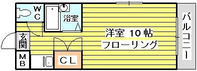 パークハイツ中倉の間取り