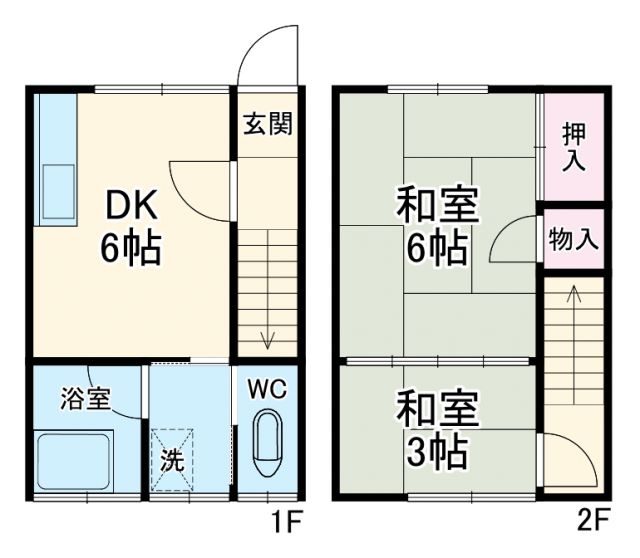 サンコーポ中町Aの間取り