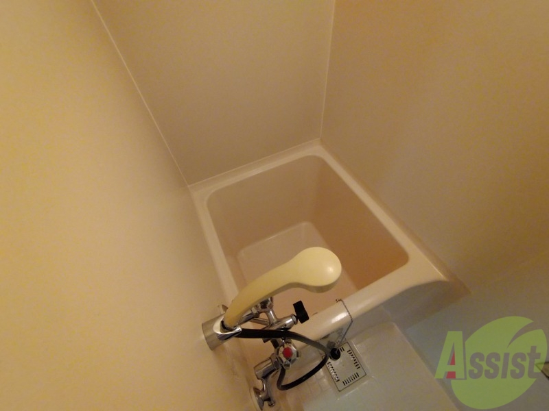 バス・シャワールーム　バスルームは狭すぎず、シャワーも浴びやすそうです。