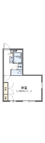 レオパレス宇佐の間取り