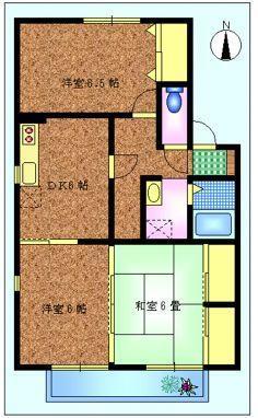 アバンティコートの間取り