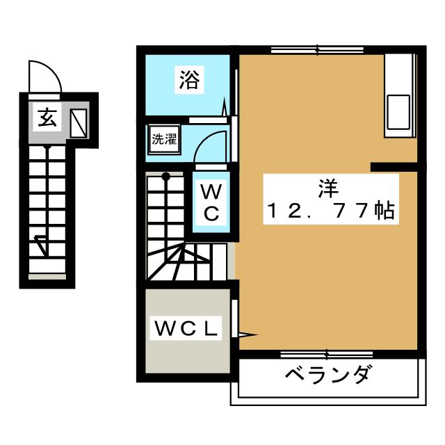 【Ｓカーサ溝ノ口Ｃ棟の間取り】