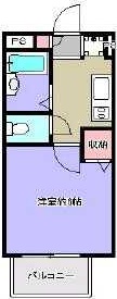 神奈川県相模原市中央区矢部４（アパート）の賃貸物件の間取り