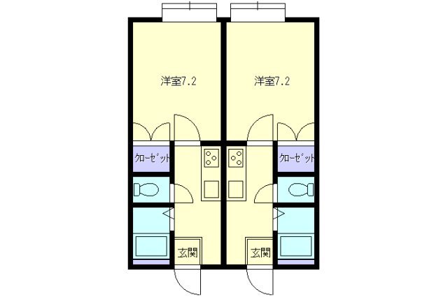 ハッピーコールIの間取り