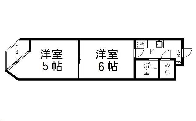 バリュー大和町の間取り