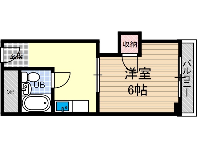 山崎第８マンションの間取り