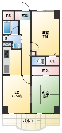 サンビレッジIIの間取り