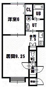 スピーナＡの間取り