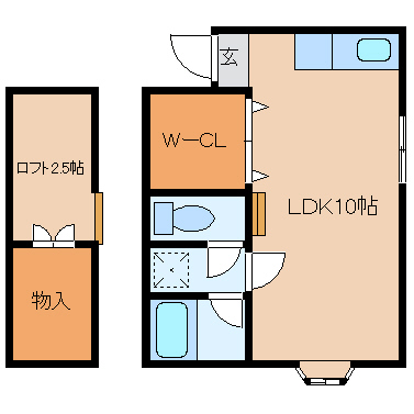 ファミーユぶんごの間取り