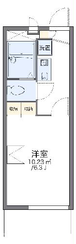 レオパレスＭ．Ｔｒｅｅ　IIの間取り