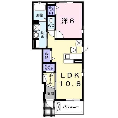 Ｓ＆ＡスクエアVの間取り