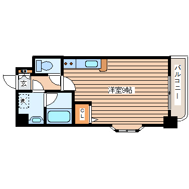 ラポール勾当台の間取り