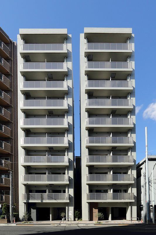 デュオフラッツ飯田橋ＷＥＳＴの建物外観