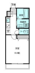 ハーミテージ修学院の間取り