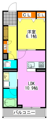 コーディア東船橋の間取り