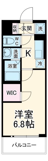 ファーストフィオーレ吹田パティオの間取り