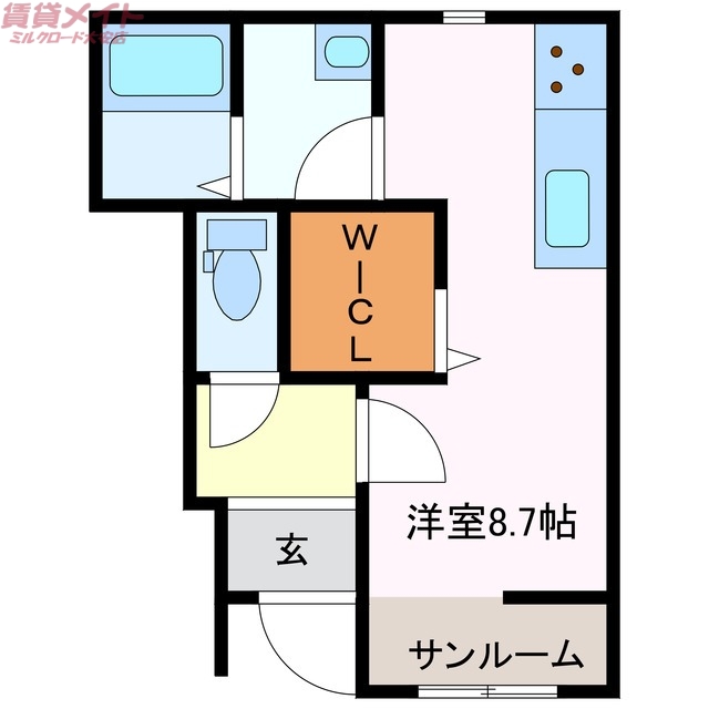 大安町新築Iの間取り