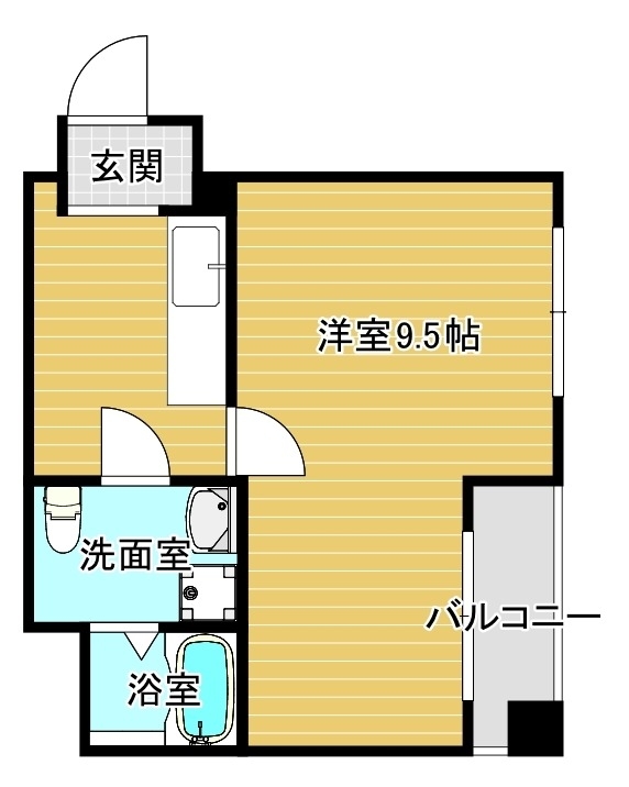 GANET　RESIDENCE　北野白梅一番の間取り