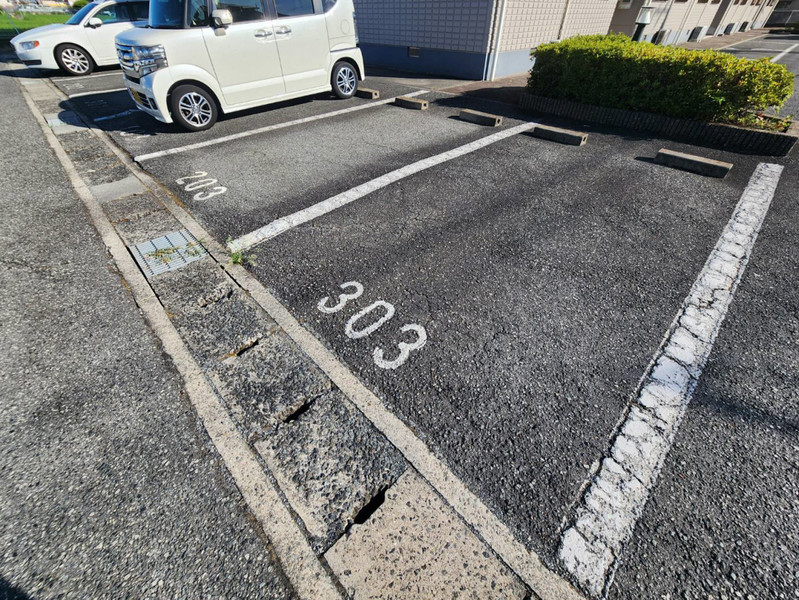 【TSコスモスの駐車場】