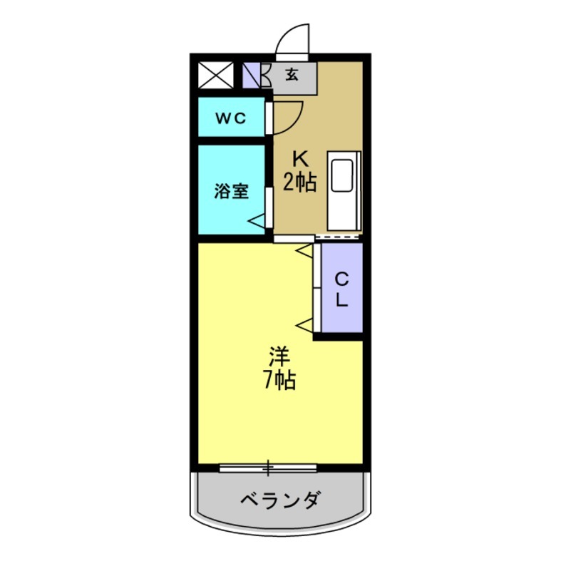 ソアレ住吉の間取り