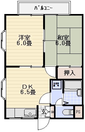 プレミール平野の間取り