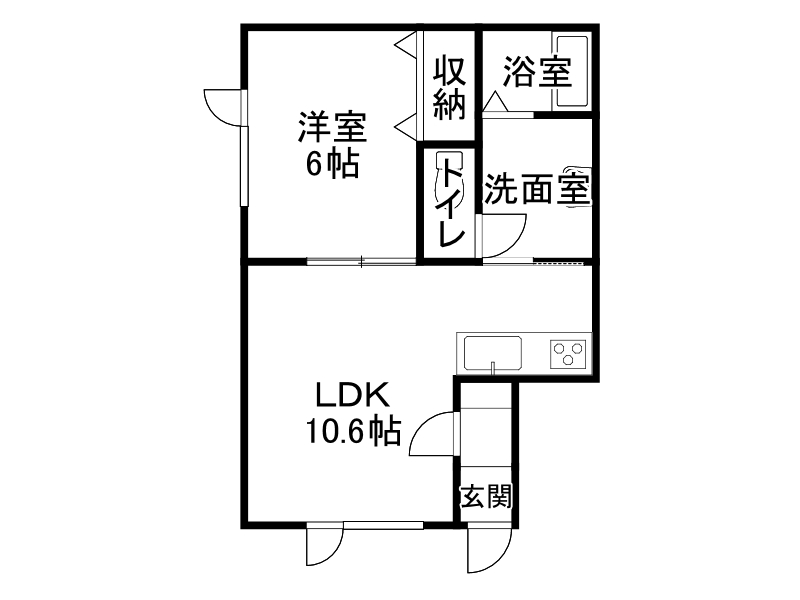 アルページュの間取り